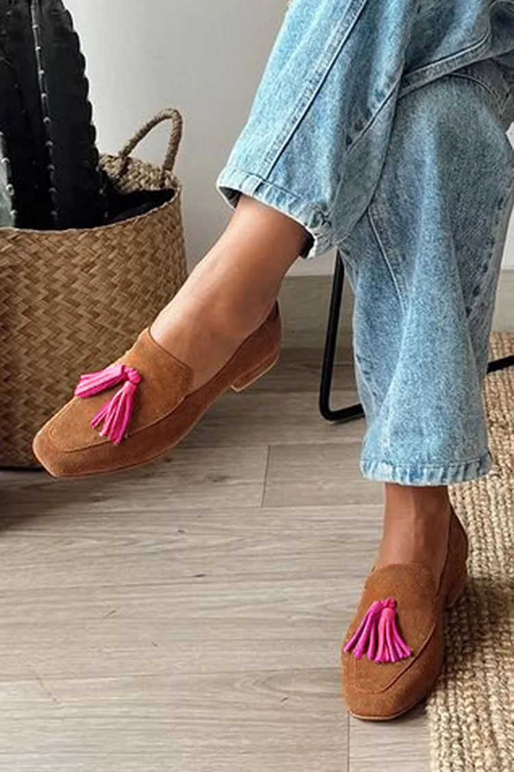 Monique | Brown Loafers