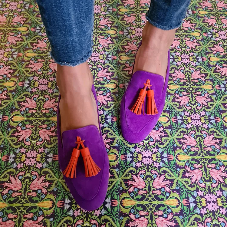 Veerle | Suede Loafers
