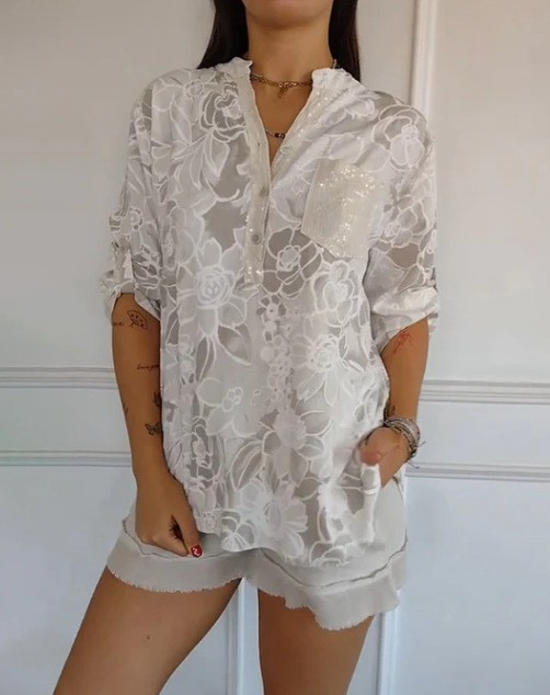 Tatiana - Lightweight Floral Blouse