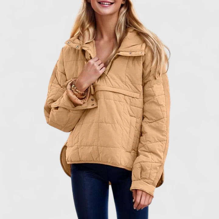 Faith – Waterproof Oversized Pullover Jacket with Hood