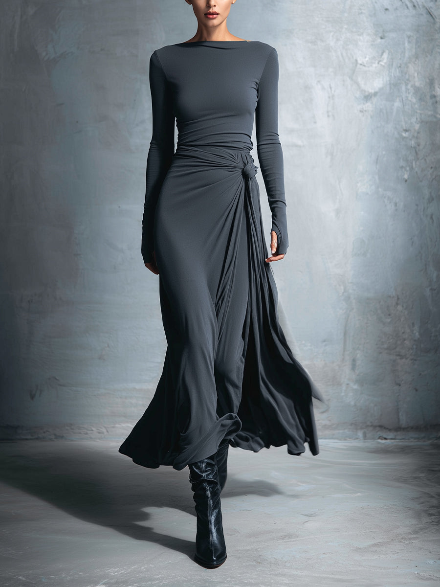 Zofia - Maxi Dress with Side Knot