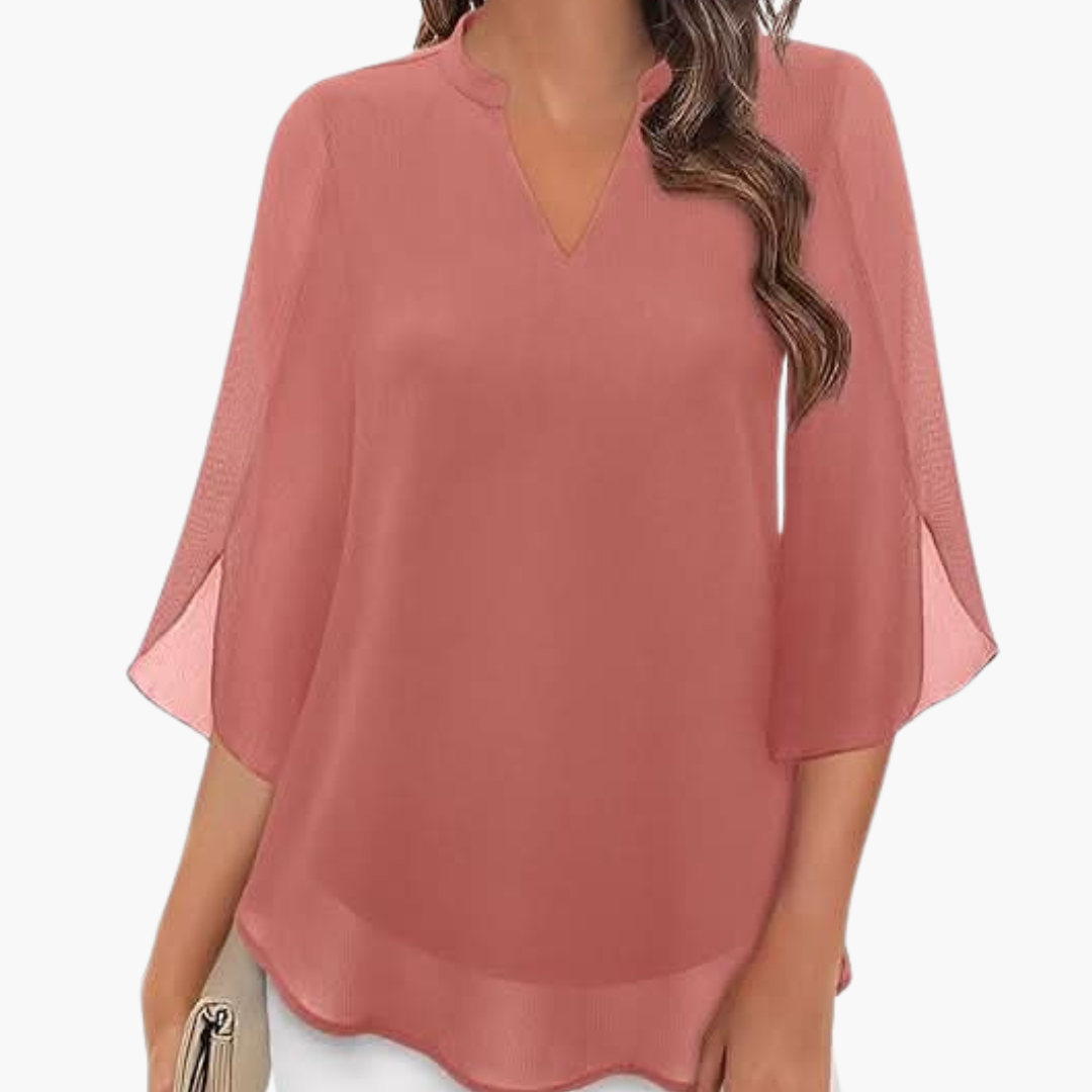 Georgia | Stylish Layered Blouse