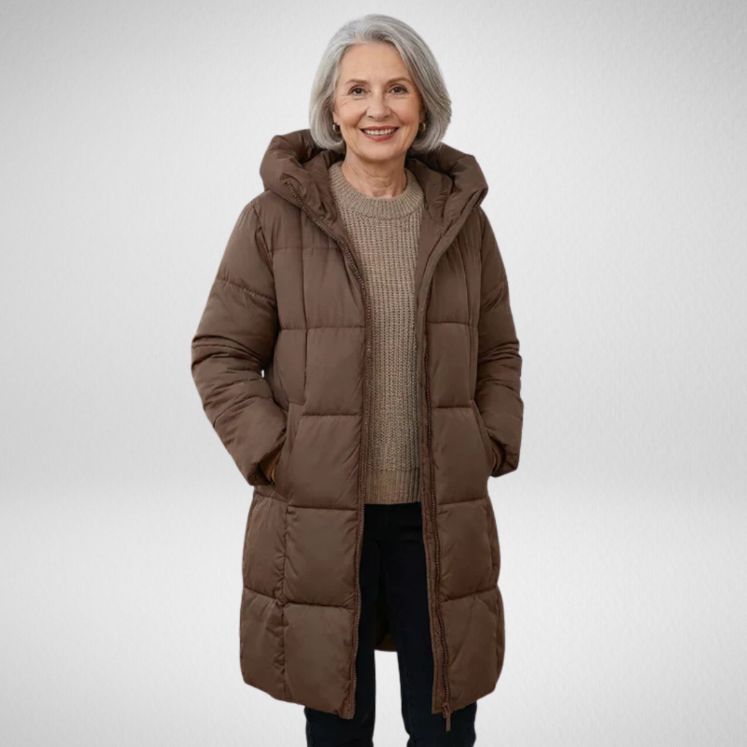 Karyl – Hooded Quilted Winter Jacket
