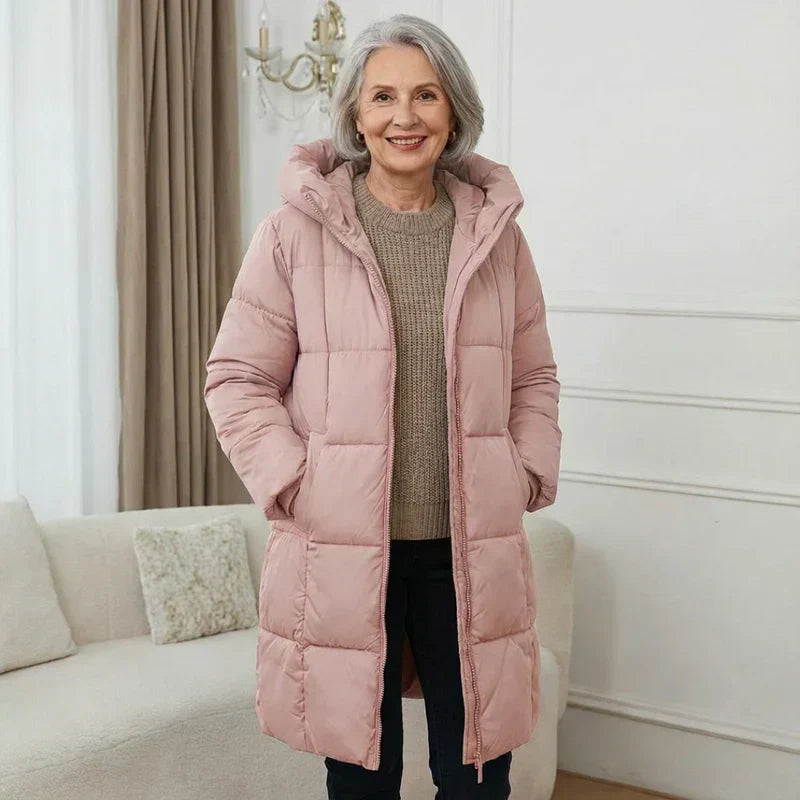Karyl – Hooded Quilted Winter Jacket