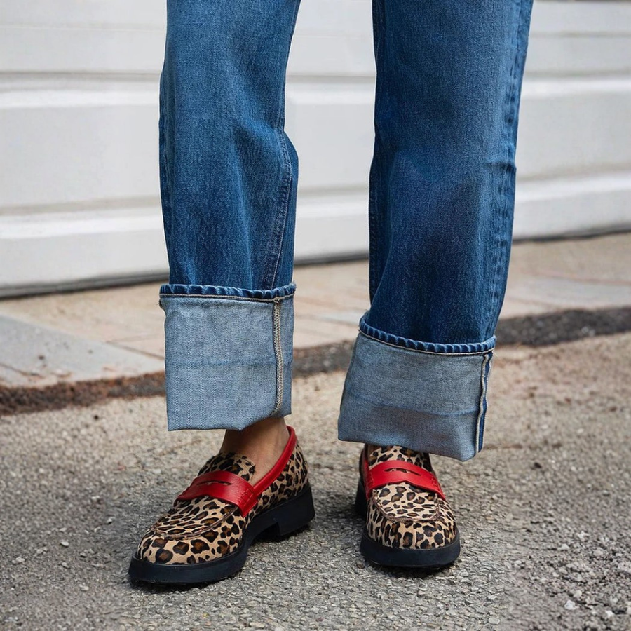 Evelien | Color Block Loafers