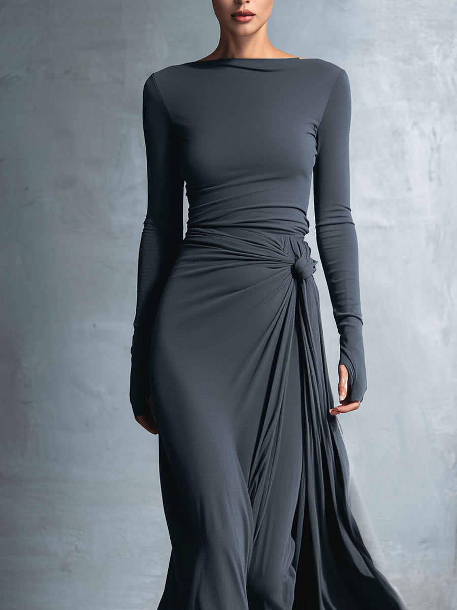 Zofia - Maxi Dress with Side Knot